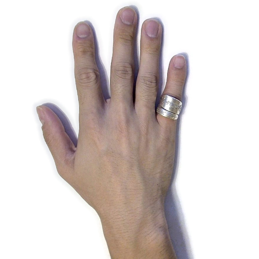 Spiral Spoon Ring　No.7942　10号