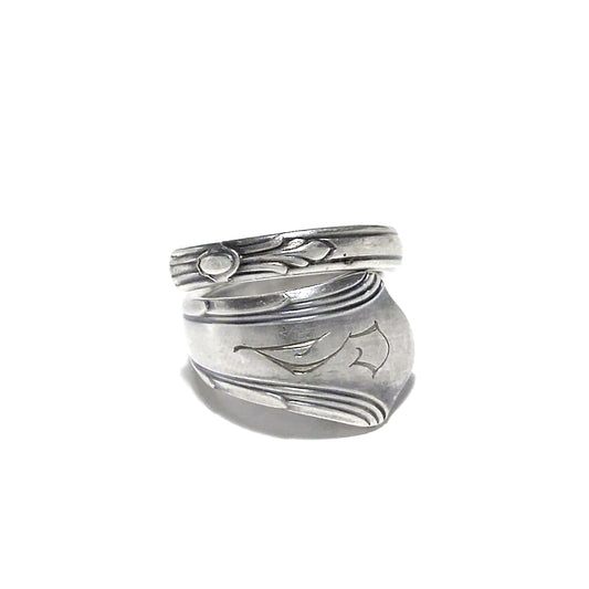 Spiral Spoon Ring　No.7738　20号