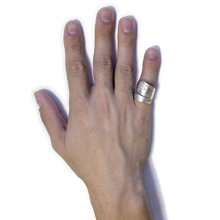 Spiral Spoon Ring　No.7949　11号