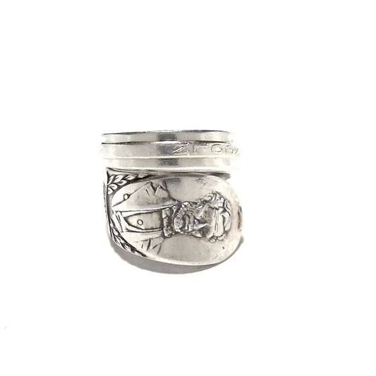 President Spoon Ring　　No.7878　18号　Abraham Lincoln