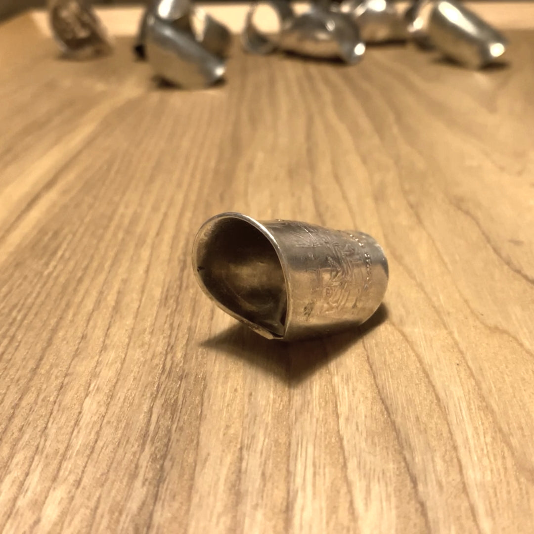 「つぼ」Spoon Ring　No.2613　17号