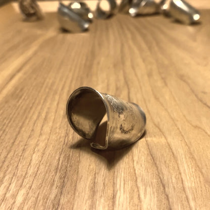 「つぼ」Spoon Ring　No.2615　20号