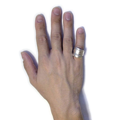 Spiral Spoon Ring　No.7994　14号