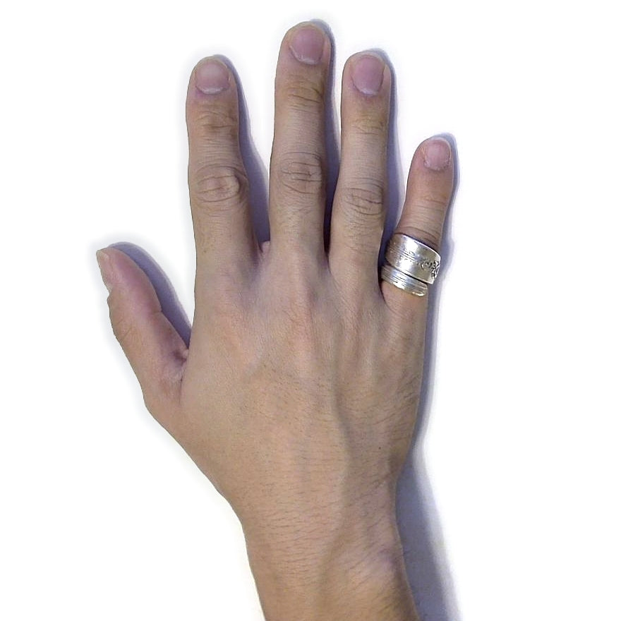 Spiral Spoon Ring　No.7935　11号