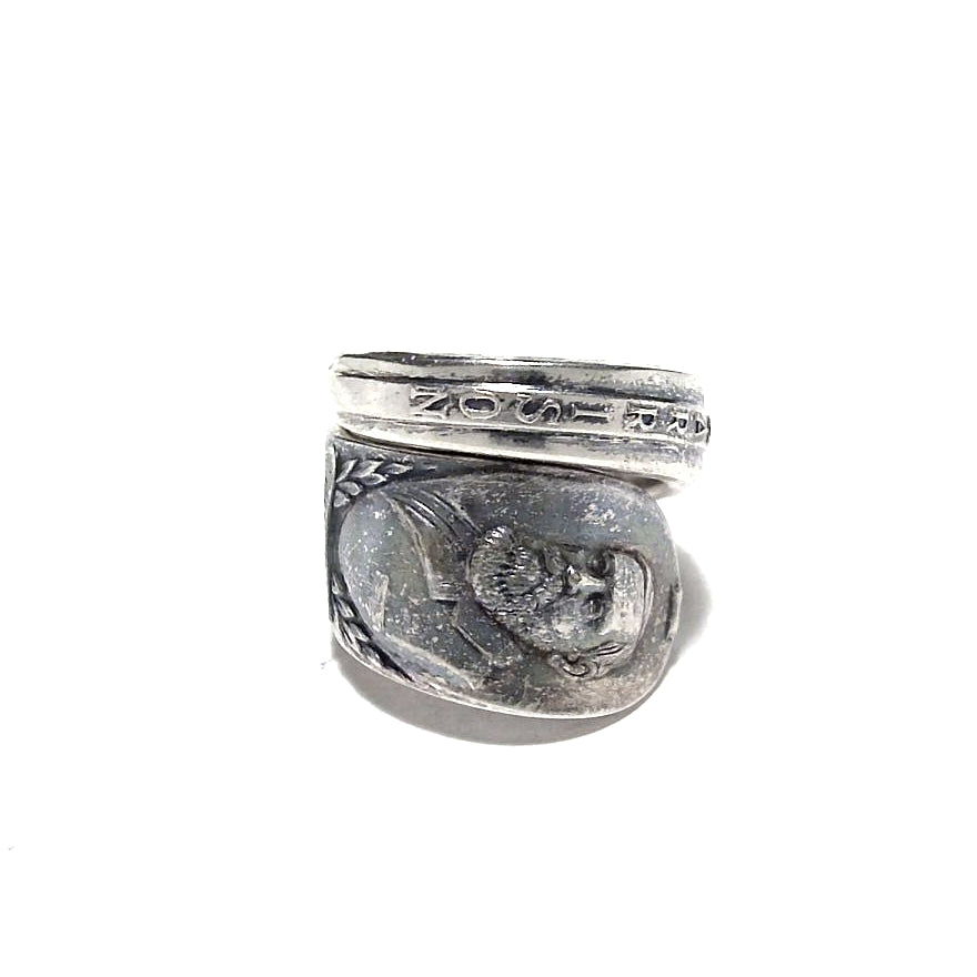 President Spoon Ring　　No.7899　18号　Benjamin Harrison