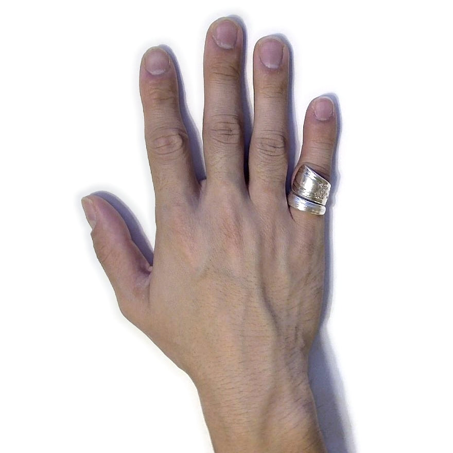 Spiral Spoon Ring　No.7948　11号