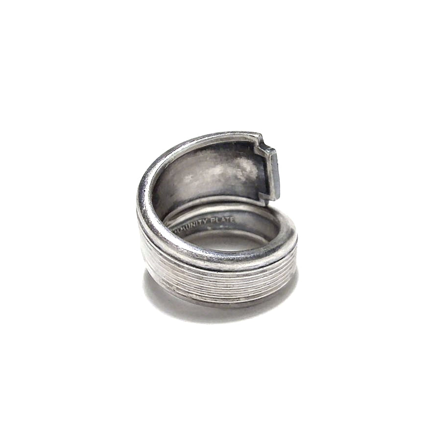 Spiral Spoon Ring　No.7975　14号
