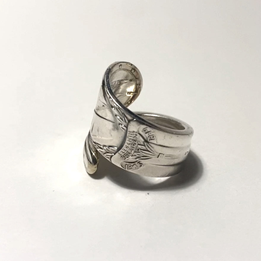 President Spoon Ring　No.3186　12号　James K. Polk