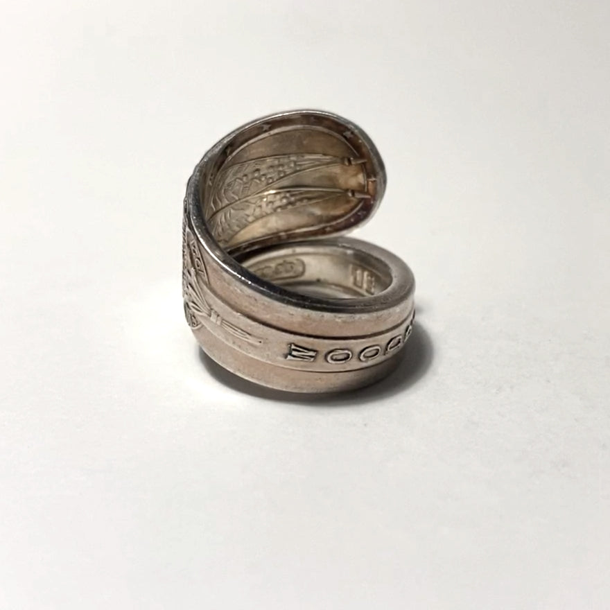 President Spoon Ring　No.3190　10号　Woodrow Wilson