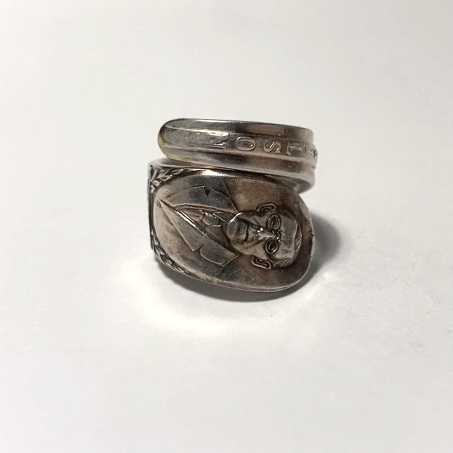 President Spoon Ring　No.3190　10号　Woodrow Wilson