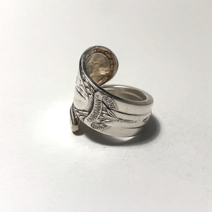 President Spoon Ring　No.3203　　15号　Andrew Johnson