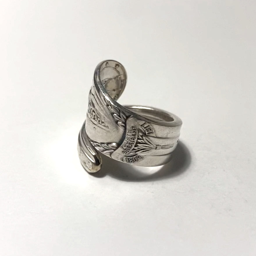 President Spoon Ring　No.3206　　15号　James Madison