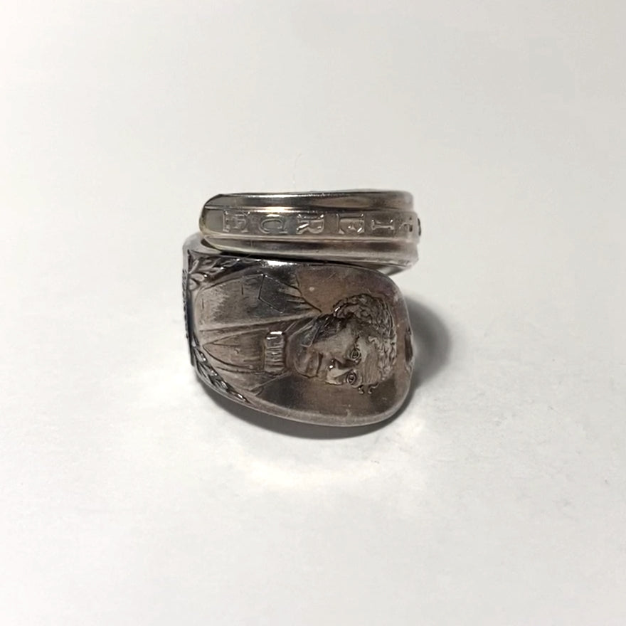 President Spoon Ring　No.3217　　15号　Franklin Pierce