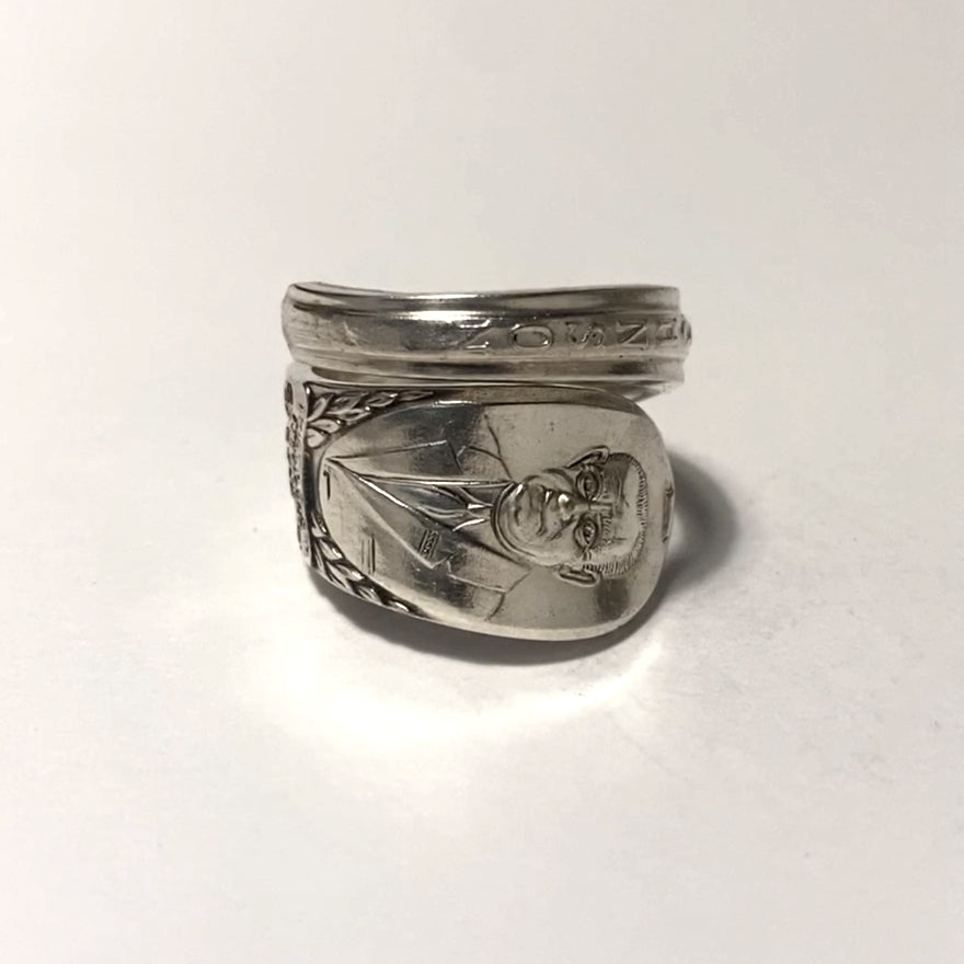 President Spoon Ring　No.3229　　20号　Lyndon B. Johnson