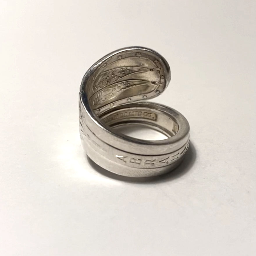 President Spoon Ring　No.3232　　20号　Abraham Lincoln