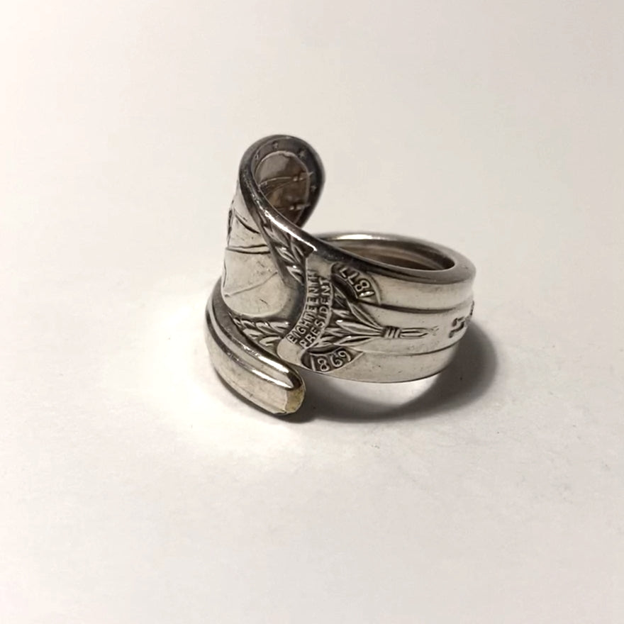 President Spoon Ring　No.3235　　19号　Ulysses S. Grant