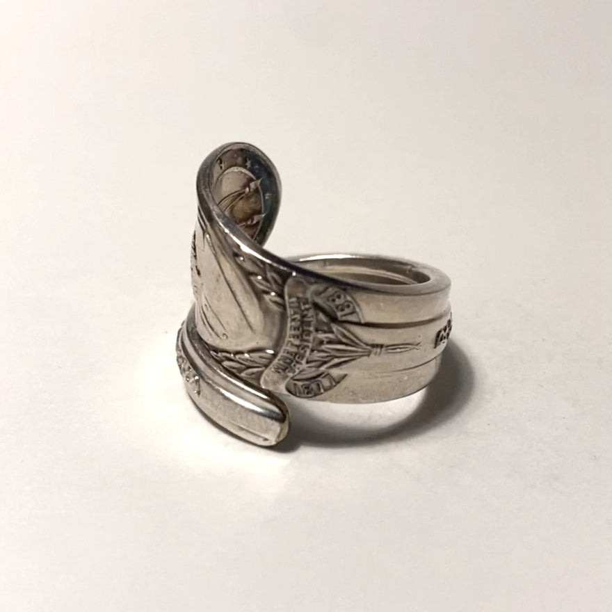 President Spoon Ring　No.3236　　20号　Rutherford Hayes