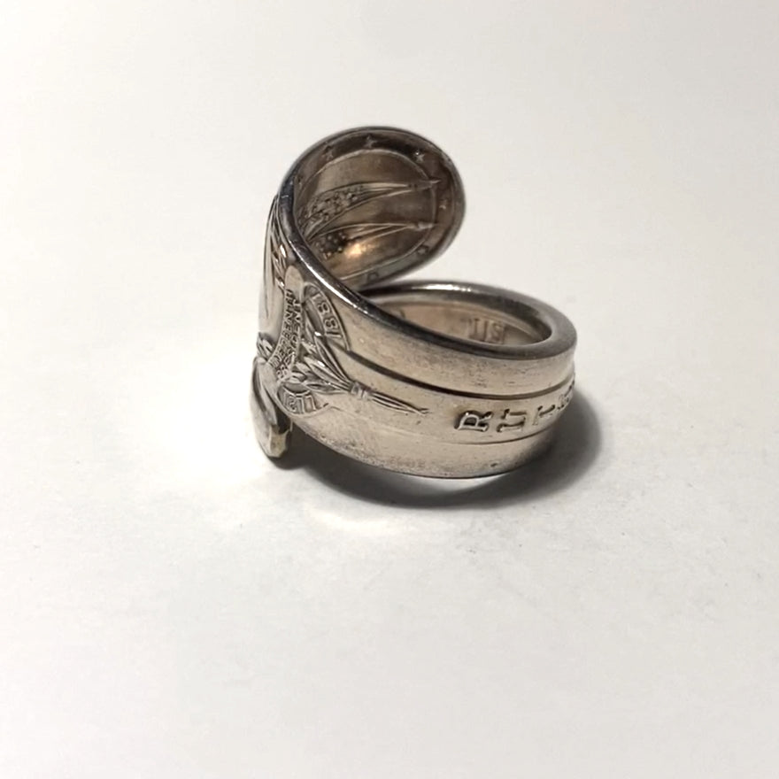 President Spoon Ring　No.3239　　20号　Rutherford Hayes