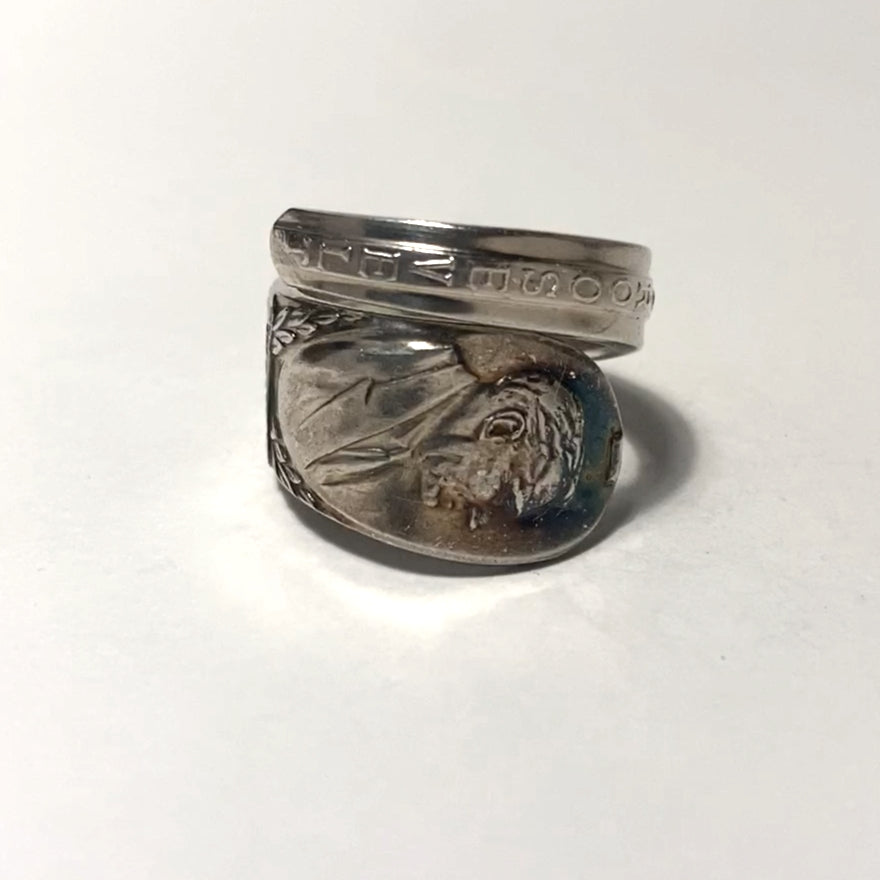 President Spoon Ring　No.3246　　20号　Franklin Roosevelt