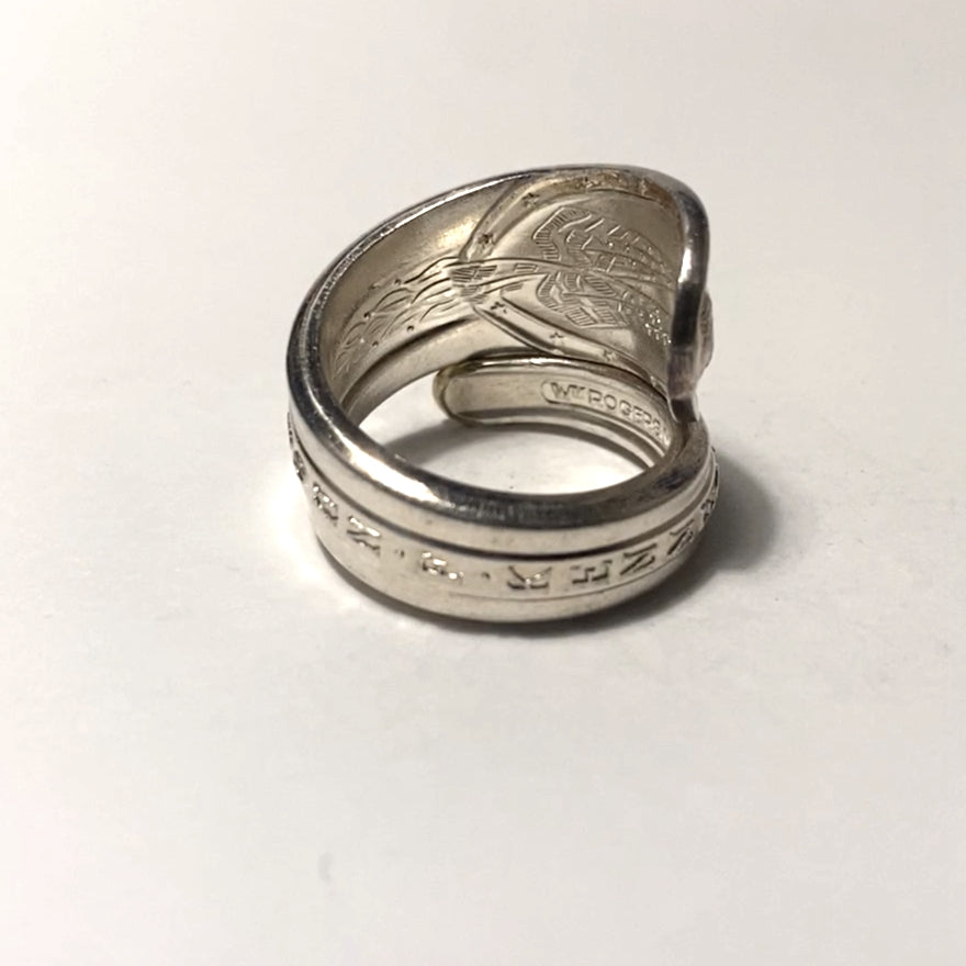 President Spoon Ring　No.3250　　20号　John F. Kennedy