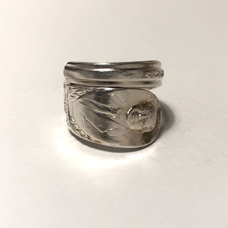 President Spoon Ring　No.3250　　20号　John F. Kennedy