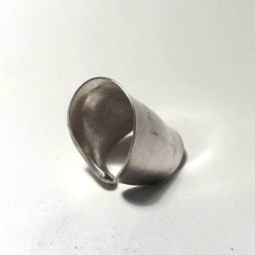 「つぼ」  Spoon Ring　No.3262　21号