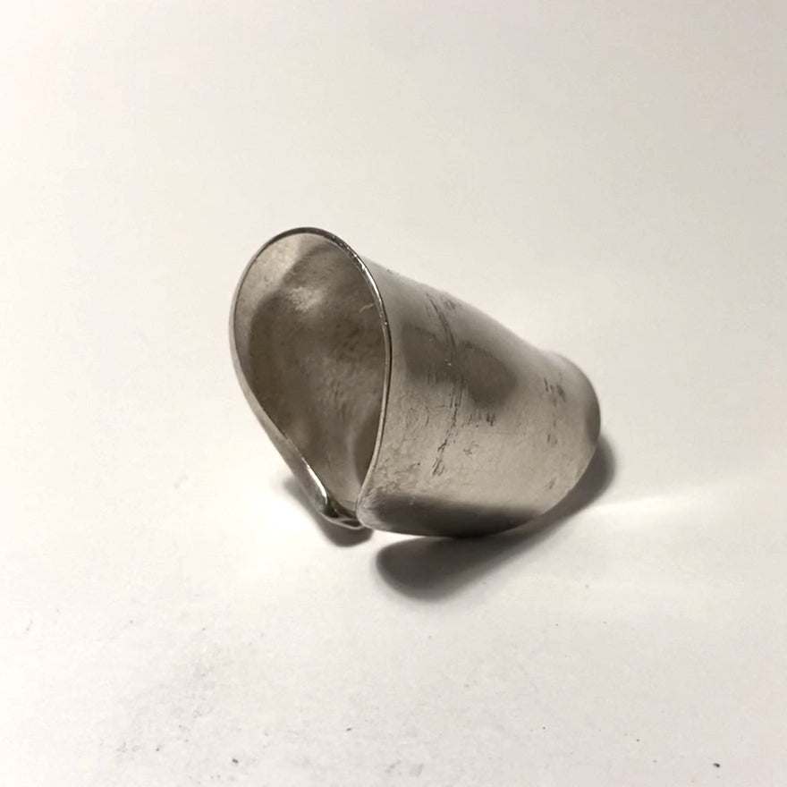 「つぼ」  Spoon Ring　No.3263　18号