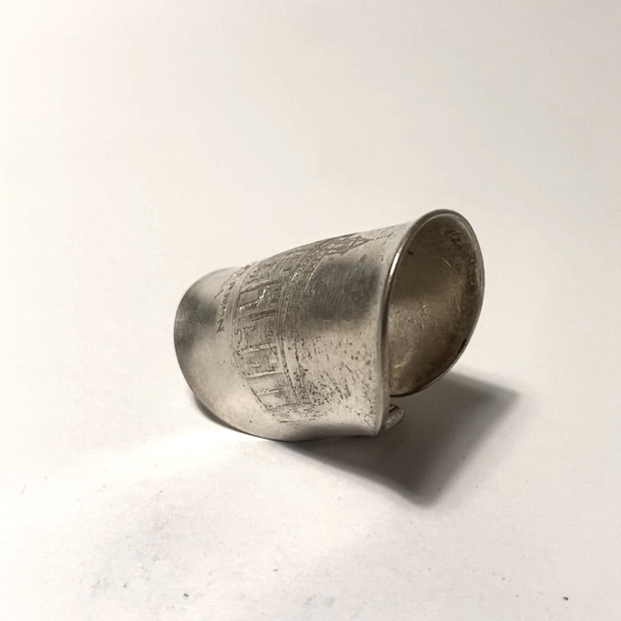 「つぼ」  Spoon Ring　No.3267　17号