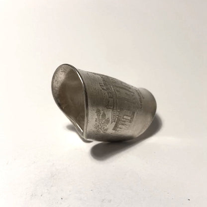 「つぼ」  Spoon Ring　No.3267　17号