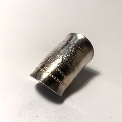 「つぼ」  Spoon Ring　No.3268　15号