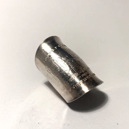 「つぼ」  Spoon Ring　No.3268　15号