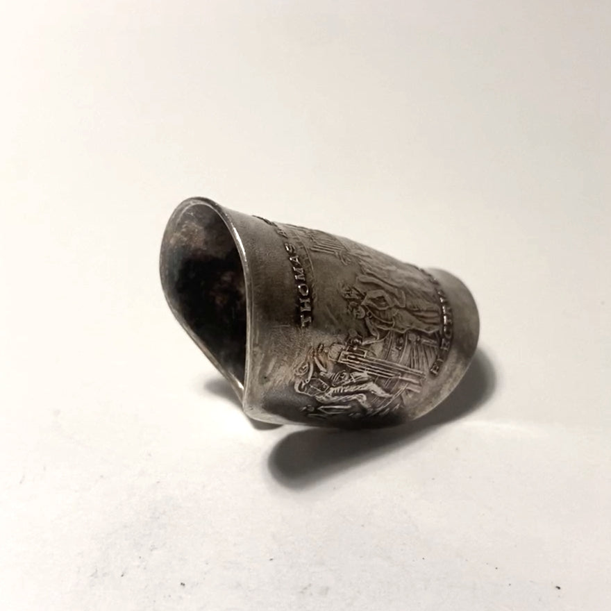 「つぼ」  Spoon Ring　No.3269　17号