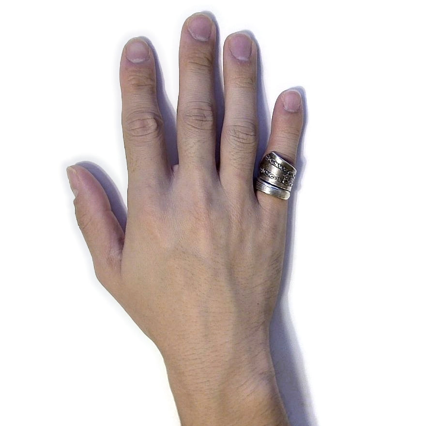 Spiral Spoon Ring　No.7940　11号
