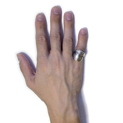 Spiral Spoon Ring　No.8012　14号
