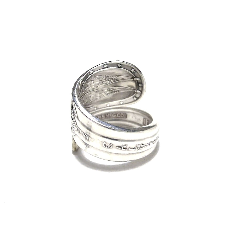 President Spoon Ring　　No.7883　18号　Calvin Coolidge