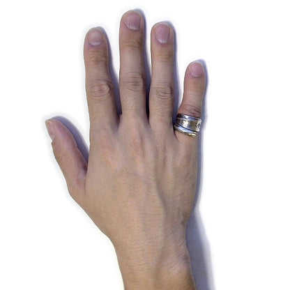 Spiral Spoon Ring　No.7954　12号