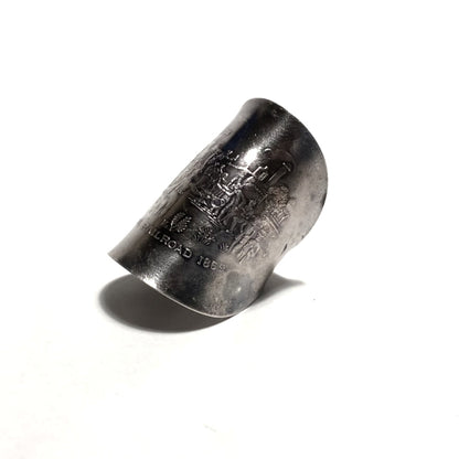 「つぼ」 Spoon Ring　No.3485　20号