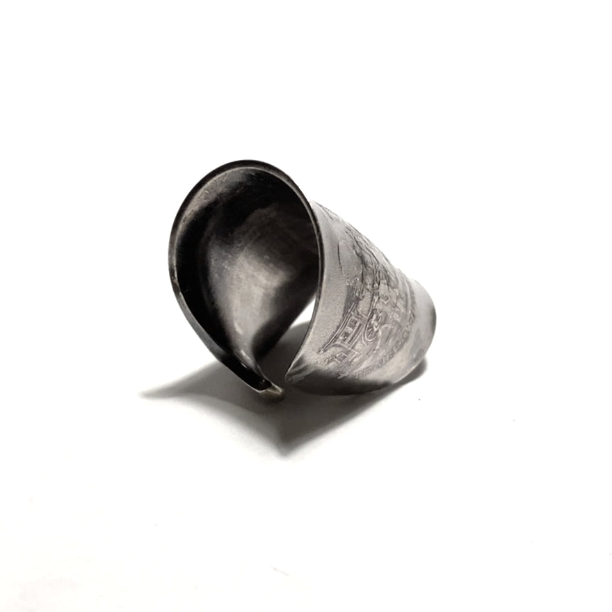 「つぼ」 Spoon Ring　No.3485　20号