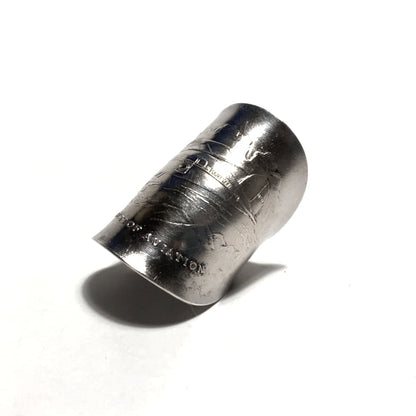 「つぼ」 Spoon Ring　No.3486　21号