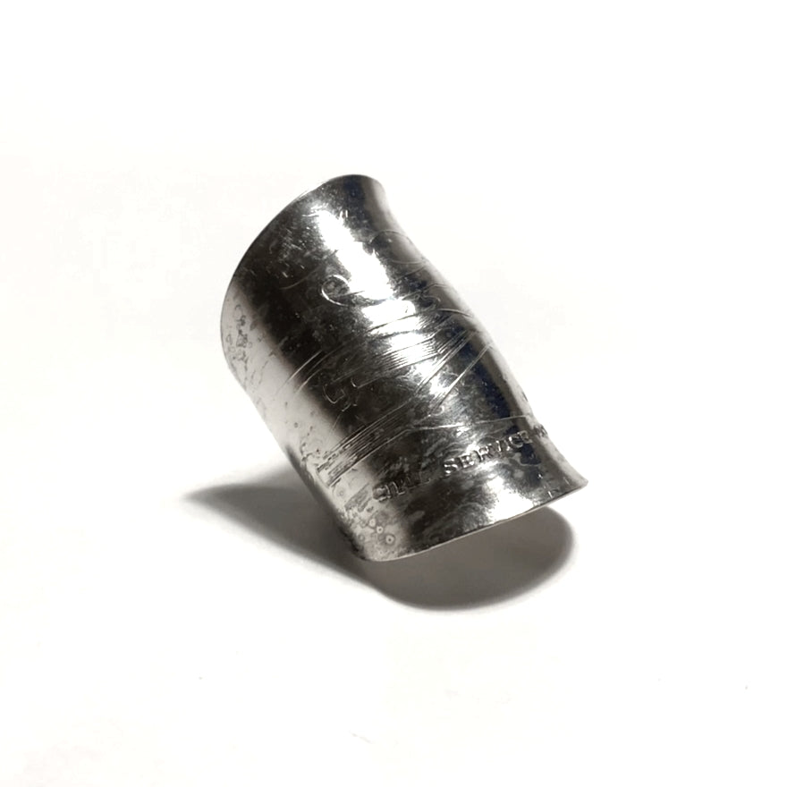 「つぼ」 Spoon Ring　No.3488　20号