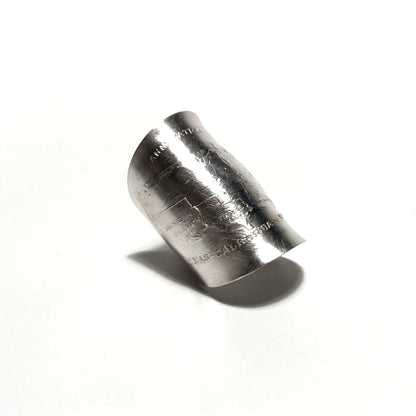 「つぼ」 Spoon Ring　No.3530　21号