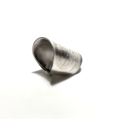 「つぼ」 Spoon Ring　No.3530　21号