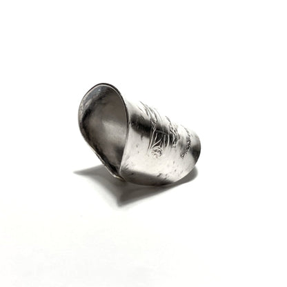 「つぼ」 Spoon Ring　No.3531　21号