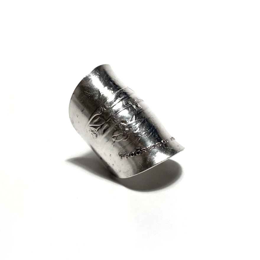 「つぼ」 Spoon Ring　No.3531　21号