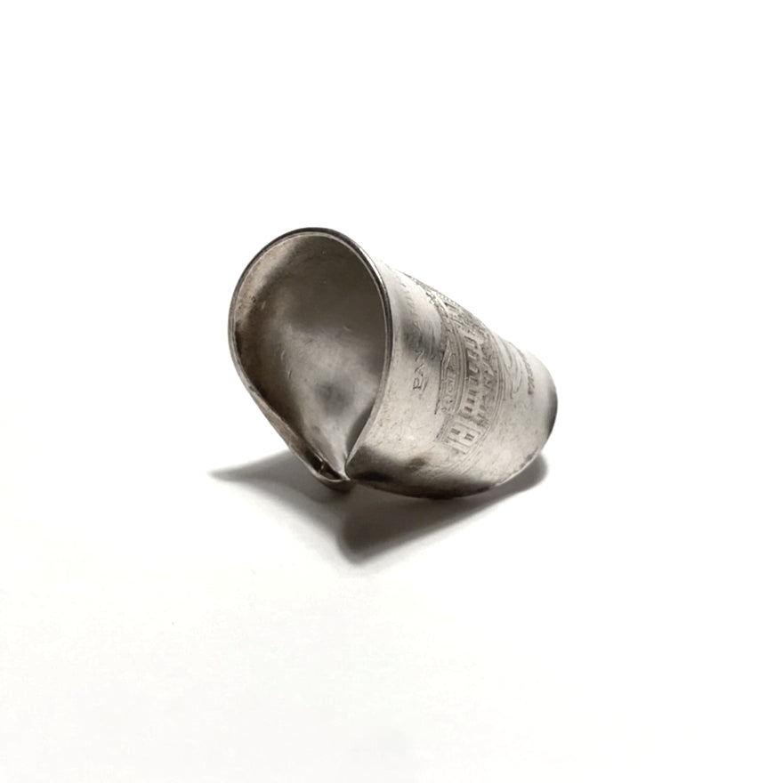 「つぼ」 Spoon Ring　No.3532　18号