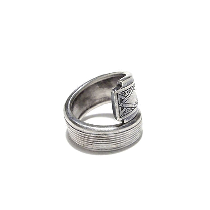 Spiral Spoon Ring　No.7975　14号