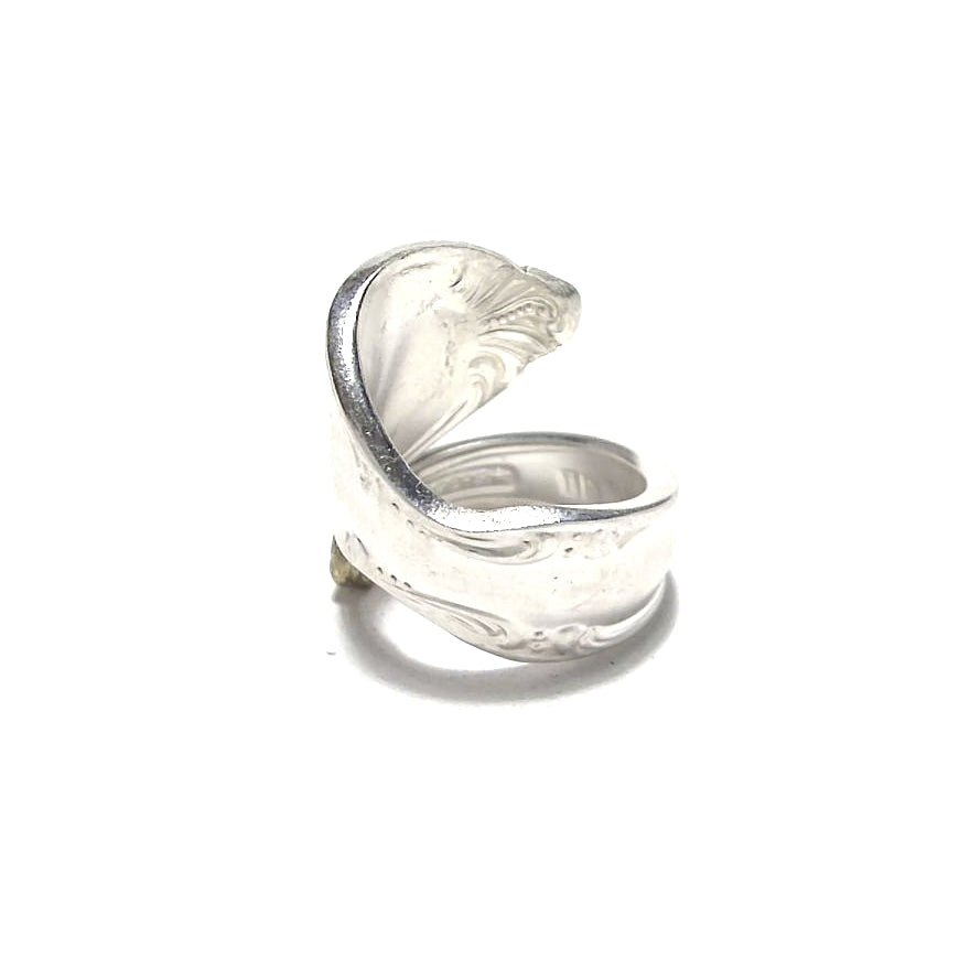 Spiral Spoon Ring　No.7992　15号