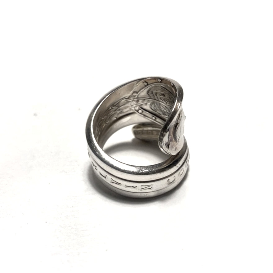 President Spoon Ring　　No. 3814　10号　Calvin Coolidge