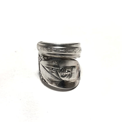 President Spoon Ring　　No. 3814　10号　Calvin Coolidge