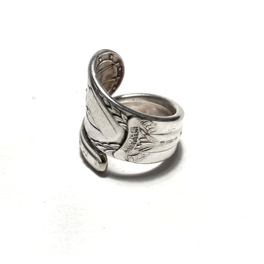 President Spoon Ring　　No. 3866　14号　Calvin Coolidge